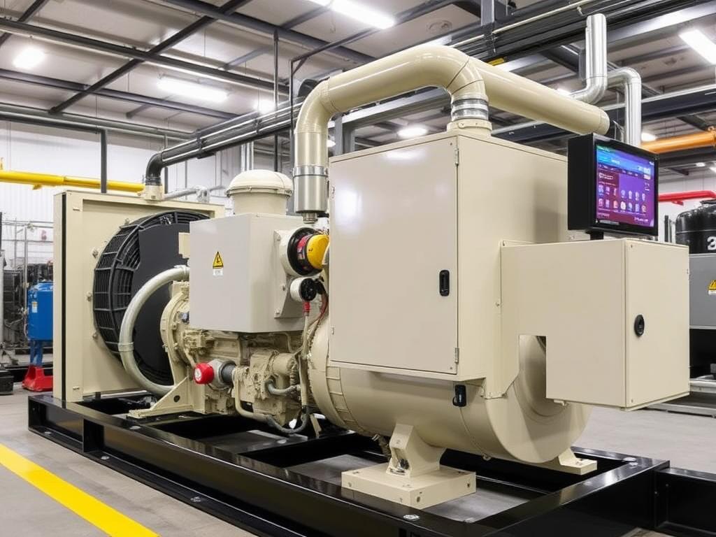 Effective connection schemes for diesel generator sets for various facilitiesфото